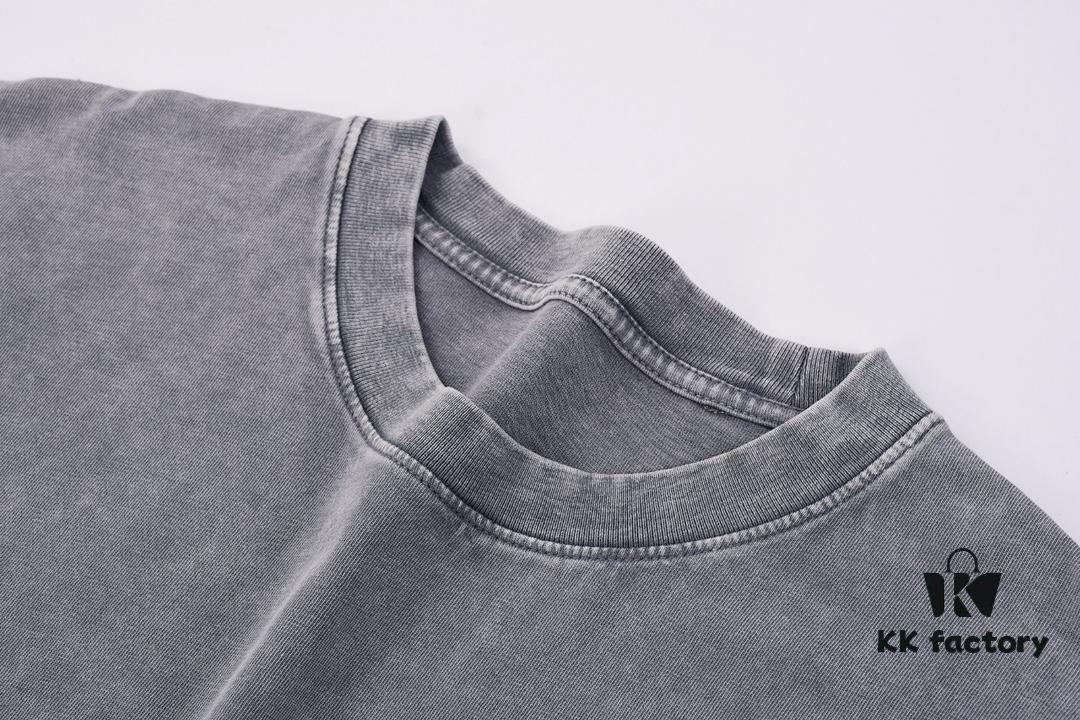 69317346908475d562cda6a4 High-End Quality Balenciaga 2025 Fall Spring/Summer Collection Tape Logo Short Sleeve T-Shirt, Imported Kanglong Digital Direct-to-Garment Printing, Premium Streetwear Dyed with 26s Double Yarn 100% Washed to 300g, Garment-Dyed and Snow-Washed for OS Loose Fit Unisex Design