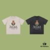 69317466908475d562cda6d0 High-End Quality Balenciaga 2025 Fall Spring/Summer Collection Wheat Ear Flag Short Sleeve T-Shirt Imported Kangnun Digital Direct-to-Garment Printing Custom-Dyed High-Fashion Brand 26-Single 100% Double Yarn After-Wash 300G Garment-Dyed and Washed Snowflake Finish OS Loose Fit Unisex
