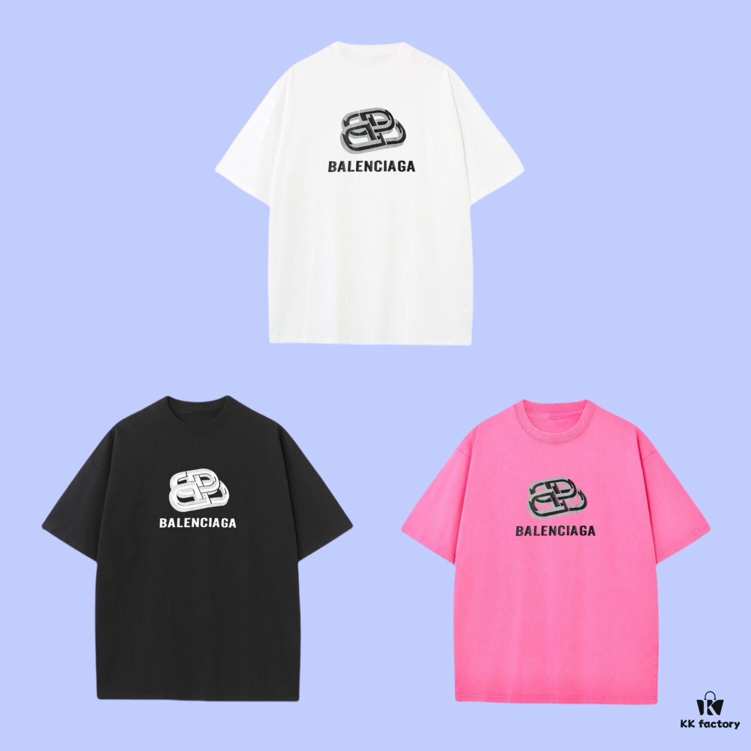 693174e6908475d562cda6e9 High-End Quality Balenciaga 2025 Fall Spring/Summer Collection 3D Buckle Short-Sleeve T-Shirt, Distinct from Regular Print, Made of Custom-Woven 270G 32-Count Double-Yarn Pure Cotton Fabric, Loose Fit Unisex Design