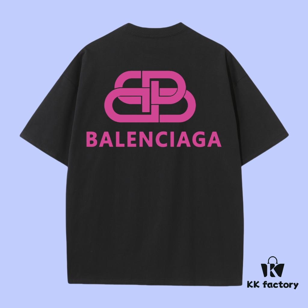 693175bd908475d562cda716 High-End Quality Balenciaga 2025 Fall Spring/Summer Collection Buckle Short-Sleeve T-Shirt, Distinct from Regular Print, Made of Custom-Woven 270G 32-Count Double-Yarn Pure Cotton Fabric, Loose Fit Unisex Design