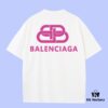 693175d7908475d562cda71e High-End Quality Balenciaga 2025 Fall Spring/Summer Collection Buckle Short-Sleeve T-Shirt, Distinct from Regular Print, Crafted in Custom-Woven 270G 32-Thread Double-Yarn Pure Cotton Fabric, Relaxed Fit Unisex Design