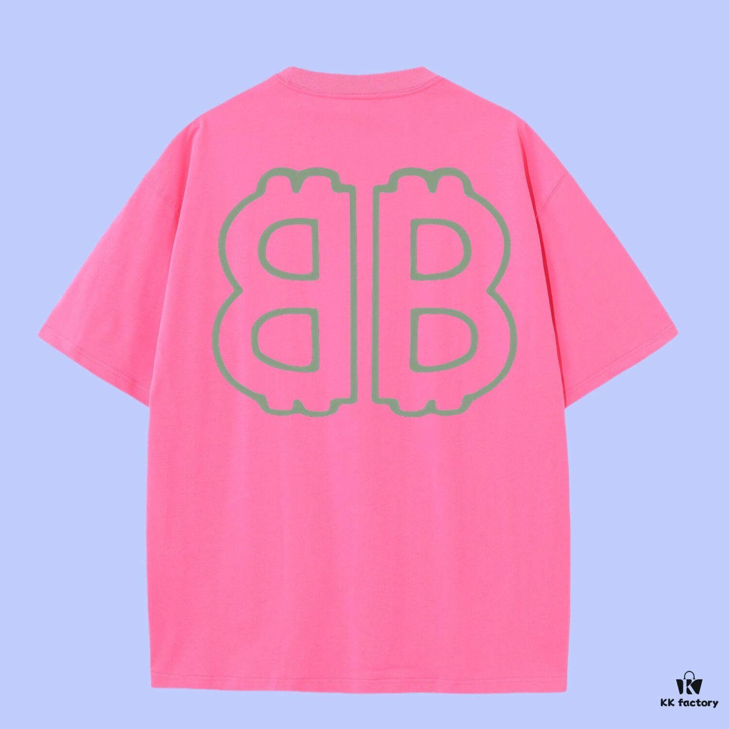 69317601908475d562cda726 High-End Quality Balenciaga 2025 Fall Spring/Summer Collection Double-B Short-Sleeve T-Shirt, Distinct from Regular Prints, Made of Custom-Woven 270G 32-Thread Dual-Yarn Pure Cotton Fabric, Loose Fit Unisex Design
