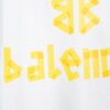 6931774a908475d562cda75e Balenciaga Tape Logo Distressed Short Sleeve T-Shirt