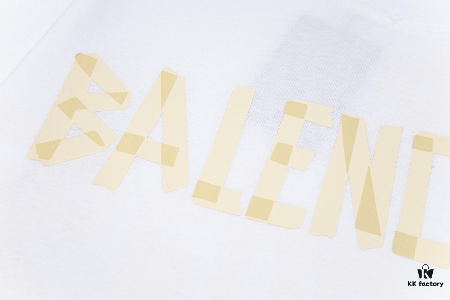 693177be908475d562cda772 Balenciaga Tape Ripped Short Sleeve T-Shirt