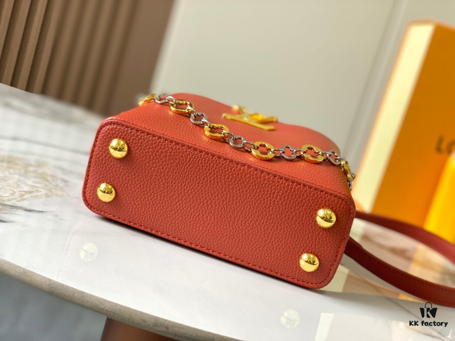 693192afccd8ab3d7af93758 Top Quality Original Guangzhou Goods 🇫🇷 M12935 Capucines Mini Bag from the Capucines Chain On You Collection