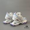 69319d20ccd8ab3d7af93766 Balenciaga X-Pander Mesh Nylon Lace-Up Non-Slip Low-Cut Sneakers in White, Blue, and Purple