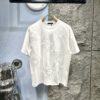 69319e6bccd8ab3d7af93778 Louis Vuitton Monogram Embroidered Jacquard Cut-out T-Shirt