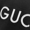 GUCCI Crew Neck Short Sleeve T-Shirt 320g with Embroidered Double G Logo
