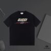 69319ee3ccd8ab3d7af9378f GUCCI New Arrival Letter Two-Tone Double G Print T-Shirt