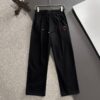 69319f13ccd8ab3d7af93796 GUCCI 2025 Spring/Summer New Elastic Waist Casual Pants, Lightweight Custom Counter Fabric, Breathable and Comfortable, Exquisite Details, Brand Design Concept, High Quality, Soft and Smooth Touch
