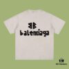69319fbaccd8ab3d7af937de High-End Quality Balenciaga 2025 Fall Spring/Summer Collection Tape Logo Short-Sleeve T-Shirt, Imported Kangwo Digital Direct-to-Garment Printing, Custom-Dyed Premium Streetwear, 26-Single 100% Double-Yarn, Post-Wash 300g, Garment-Dyed and Snow-Washed, OS Loose Fit Unisex