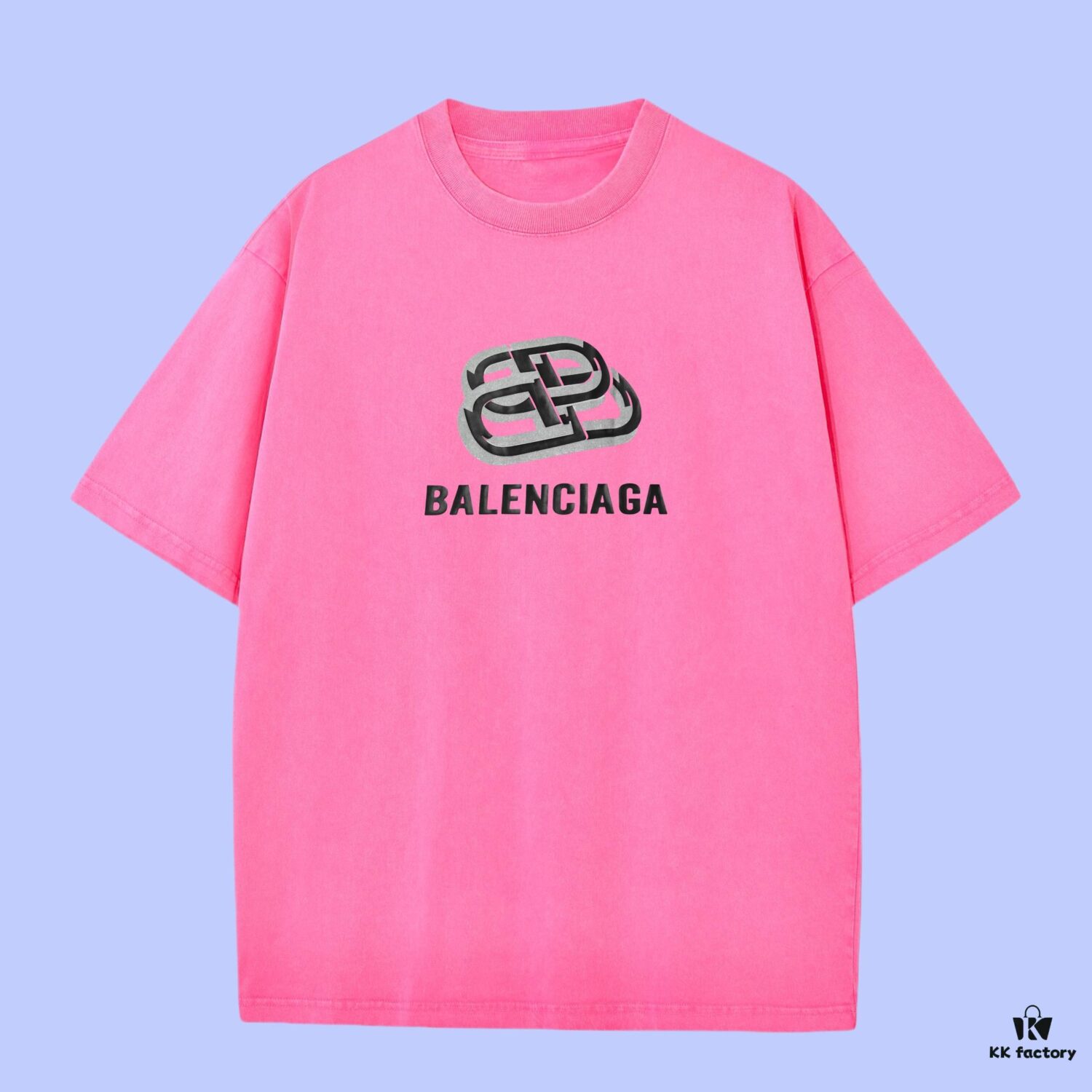 69319fbdccd8ab3d7af937e3 High-End Quality Balenciaga 2025 Fall Spring/Summer Collection 3D Buckle Short-Sleeve T-Shirt, Distinct from Regular Print, Custom-Woven 270G 32-Thread Double-Yarn Pure Cotton Fabric, Loose Fit Unisex Design