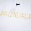 69319fc5ccd8ab3d7af937e9 Balenciaga Tape Ripped Short Sleeve T-Shirt