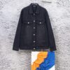69319fc6ccd8ab3d7af937f3 Balenciaga 2024 Fall/Winter New Loose Oversized Denim Jacket with Eiffel Tower Design