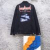 69319fc6ccd8ab3d7af937f4 Balenciaga 2024 Fall/Winter New Loose Oversized Denim Jacket with Eiffel Tower Design