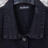69319fc6ccd8ab3d7af937f5 Balenciaga 2024 Fall/Winter New Loose Oversized Denim Jacket with Eiffel Tower Design