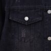 69319fc6ccd8ab3d7af937f7 Balenciaga 2024 Fall/Winter New Loose Oversized Denim Jacket with Eiffel Tower Design
