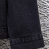 69319fc6ccd8ab3d7af937fe Balenciaga 2024 Fall/Winter New Loose Oversized Denim Jacket with Eiffel Tower Design