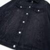 Balenciaga 2024 Fall/Winter New Loose Oversized Denim Jacket with Eiffel Tower Design