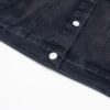 Balenciaga 2024 Fall/Winter New Loose Oversized Denim Jacket with Eiffel Tower Design