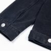 Balenciaga 2024 Fall/Winter New Loose Oversized Denim Jacket with Eiffel Tower Design