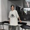 69319fcaccd8ab3d7af93842 Balenciaga Phantom Double Logo Classic Print Short Sleeve T-Shirt
