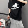 69319fcaccd8ab3d7af93846 Balenciaga Phantom Double Logo Classic Print Short Sleeve T-Shirt