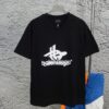 69319fcaccd8ab3d7af93849 Balenciaga Phantom Double Logo Classic Print Short Sleeve T-Shirt Unisex Loose Fit Cotton 260g 32s