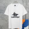 69319fcbccd8ab3d7af93852 Balenciaga Phantom Double Logo Classic Print Short Sleeve T-Shirt Y093
