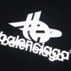 69319fcbccd8ab3d7af93863 Balenciaga Phantom Double Logo Classic Print Short Sleeve T-Shirt