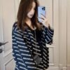 69319fccccd8ab3d7af93871 Paris Full Print Bullet Screen Knit Cardigan Coat for Men and Women