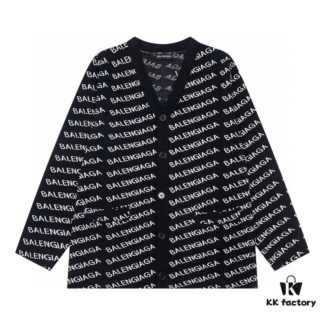 69319fcdccd8ab3d7af93881 Paris Printed Knit Message Cardigan Unisex - High-Quality Wool Blend Oversized Fit