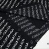 69319fceccd8ab3d7af9388c Paris Printed Knit Message Cardigan Unisex - High-Quality Wool Blend Oversized Fit