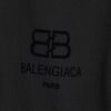 69319fceccd8ab3d7af93892 Balenciaga 2024 SS New Lock Print Flocked Shirt Unisex - Cotton Satin Fabric with Classic Grid Design