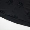 69319fcfccd8ab3d7af938a1 Balenciaga 2024 SS New Arrival Flocked Print Velvet Shirt Unisex with Logo Buckle Closure