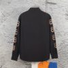 69319fcfccd8ab3d7af938a7 New Arrival Balenciaga BLCG 24SS Double-B Orange Graffiti Dual-Arm Print Logo Long-Sleeve Shirt