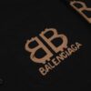 69319fd0ccd8ab3d7af938b5 New Balenciaga BLCG 24SS Double-B Orange Graffiti Logo Long Sleeve Shirt with Dual-Arm Print