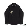 69319fd1ccd8ab3d7af938c6 New Balenciaga BLCG 24SS Long-Sleeve Shirt with Embroidered Lettering at Collar, Minimalist Design