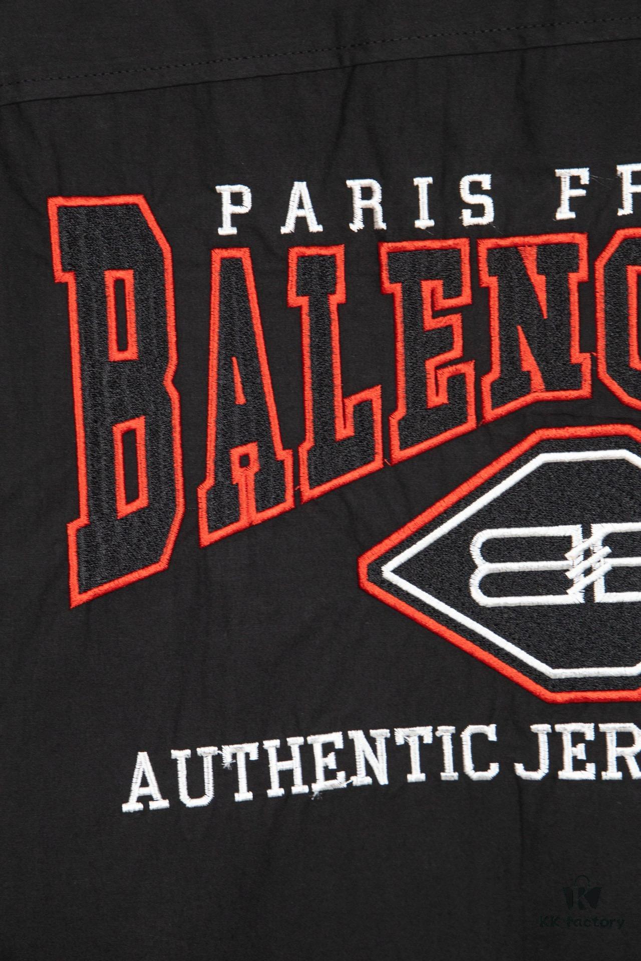 69319fd2ccd8ab3d7af938d6 New Balenciaga BLCG 24SS Batman Heavy Embroidery Long Sleeve Shirt