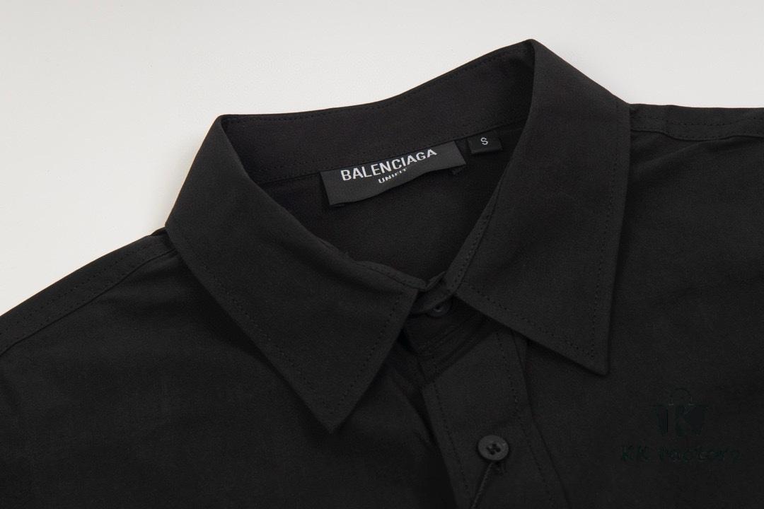 69319fd2ccd8ab3d7af938de New BALenciaga BLCG 24SS Batman Heavy Embroidery Long-Sleeve Shirt