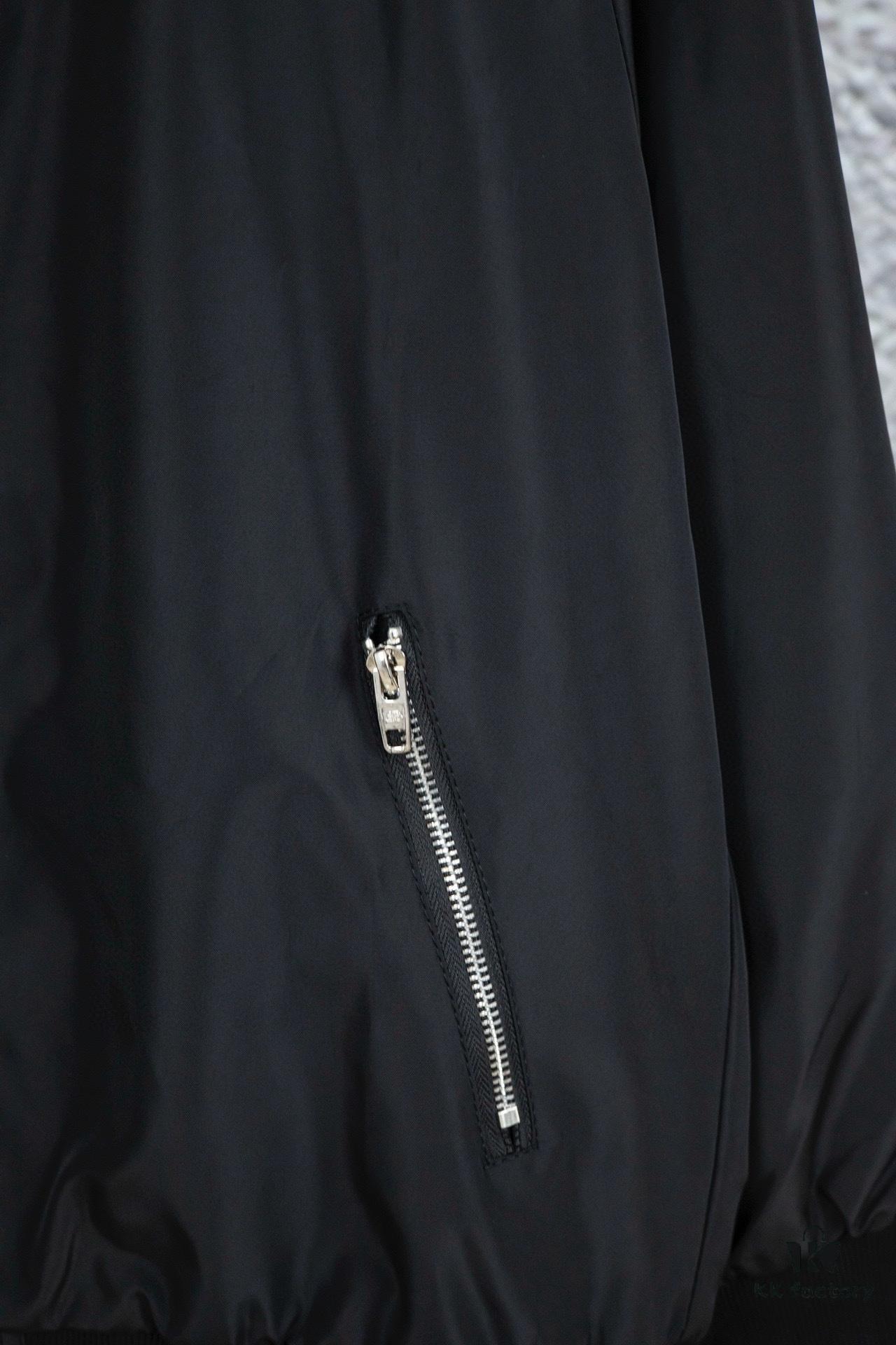 69319fd3ccd8ab3d7af938ef New Balenciaga 2023 Embroidered Stand Collar Jacket Unisex Waterproof Coated Double-Layered with Lining