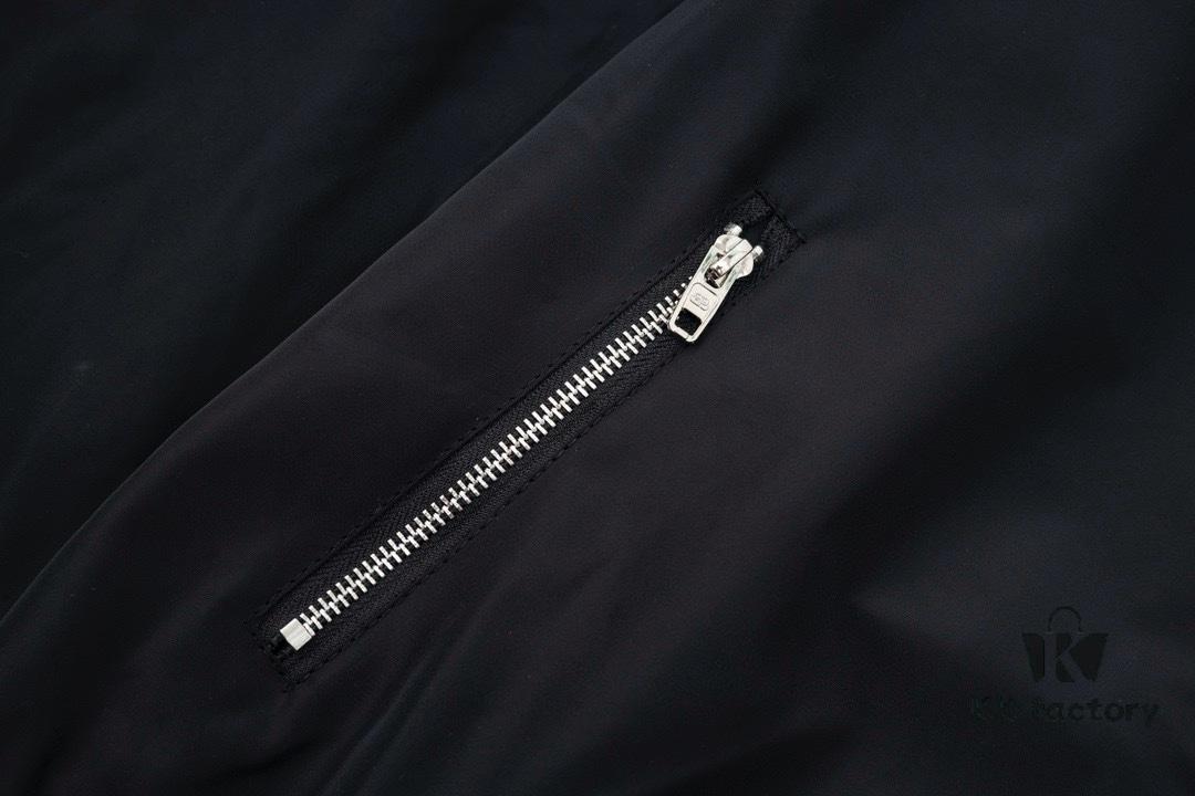 69319fd4ccd8ab3d7af938f6 New Balenciaga 2023 Embroidered Stand Collar Jacket Unisex Waterproof Coated Double-Layered with Lining