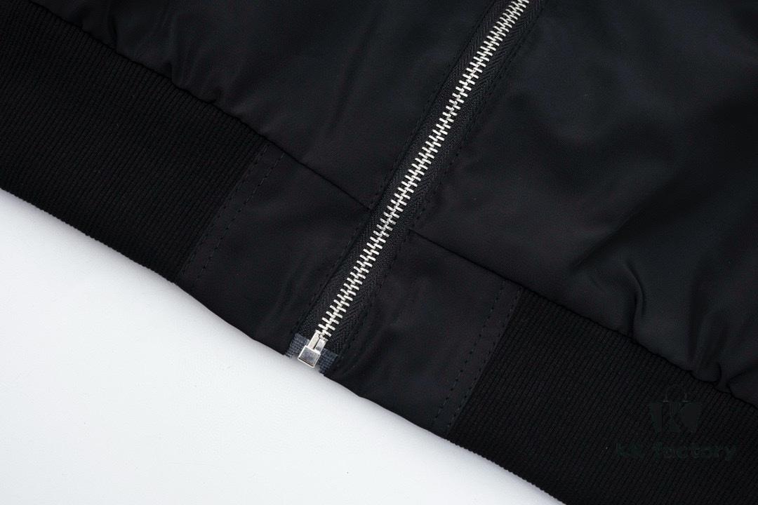 69319fd4ccd8ab3d7af938f8 New Balenciaga 2023 Embroidered Stand Collar Jacket Unisex Waterproof Coated Double-Layered with Lining