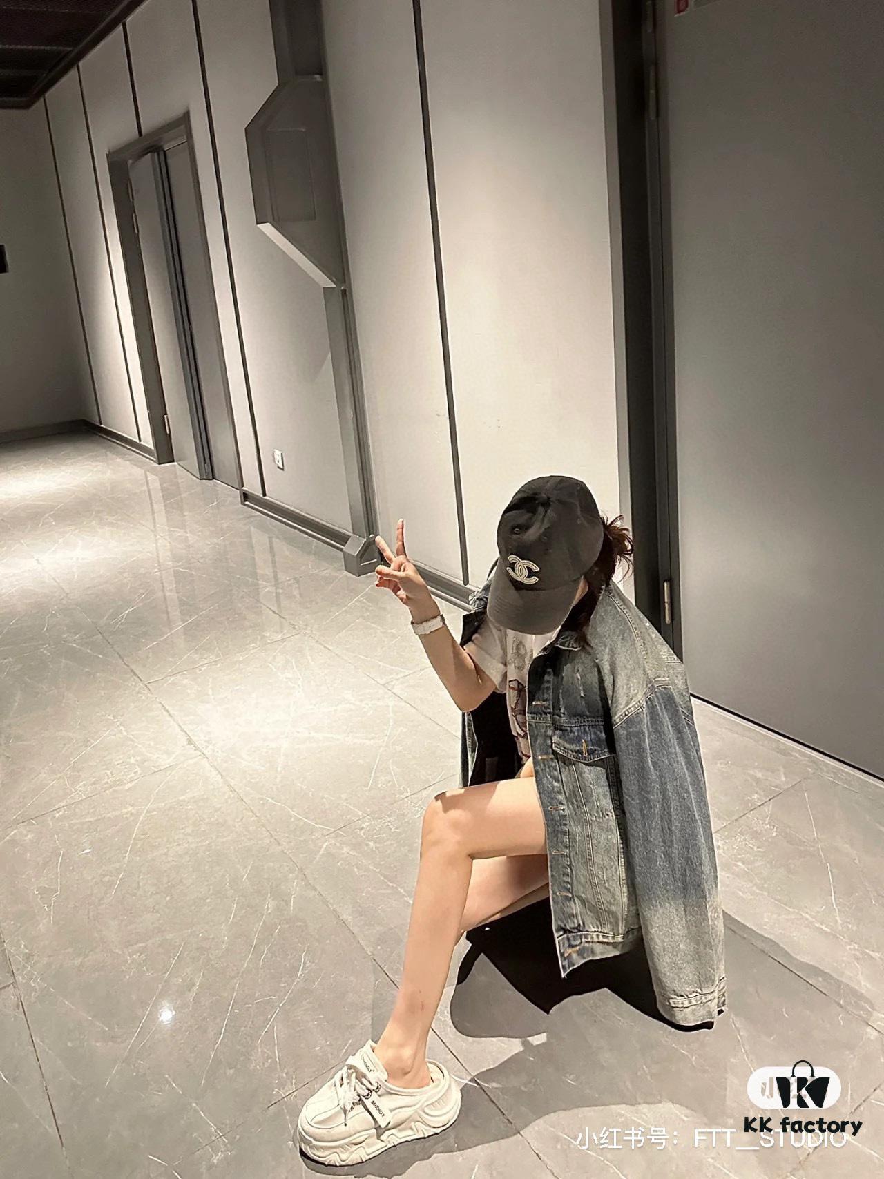 69319fd4ccd8ab3d7af938fb New Balenciaga-style Washed Vintage Denim Jacket with Back Rhinestone Lettering BLCG