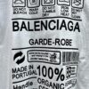 69319fd5ccd8ab3d7af93918 Balenciaga Garder-Robe Organic Cotton Short Sleeve T-Shirt with Eco Label