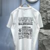 69319fd5ccd8ab3d7af93919 Balenciaga Garder-Robe Organic Cotton Short Sleeve T-Shirt with Eco Label