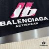 69319fd6ccd8ab3d7af9392e BALENCIAGA 25 Spring/Summer New Arrival Oversized Short-Sleeve T-Shirt, Made from Custom 340g High-Grammage Cotton Fabric with Heavy Distressed Rust-Effect Woven Print on Chest, Distressed Raw-Cut Cuffs and Hem for Fashion-Forward Edge