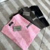 69319fd7ccd8ab3d7af93935 BALENCI*GA 2025 Spring/Summer New Unisex 👫 Short Sleeve T-Shirt with Runway Print and Embroidered Logo – Fashionable Casual Tee in Premium 260g Cotton
