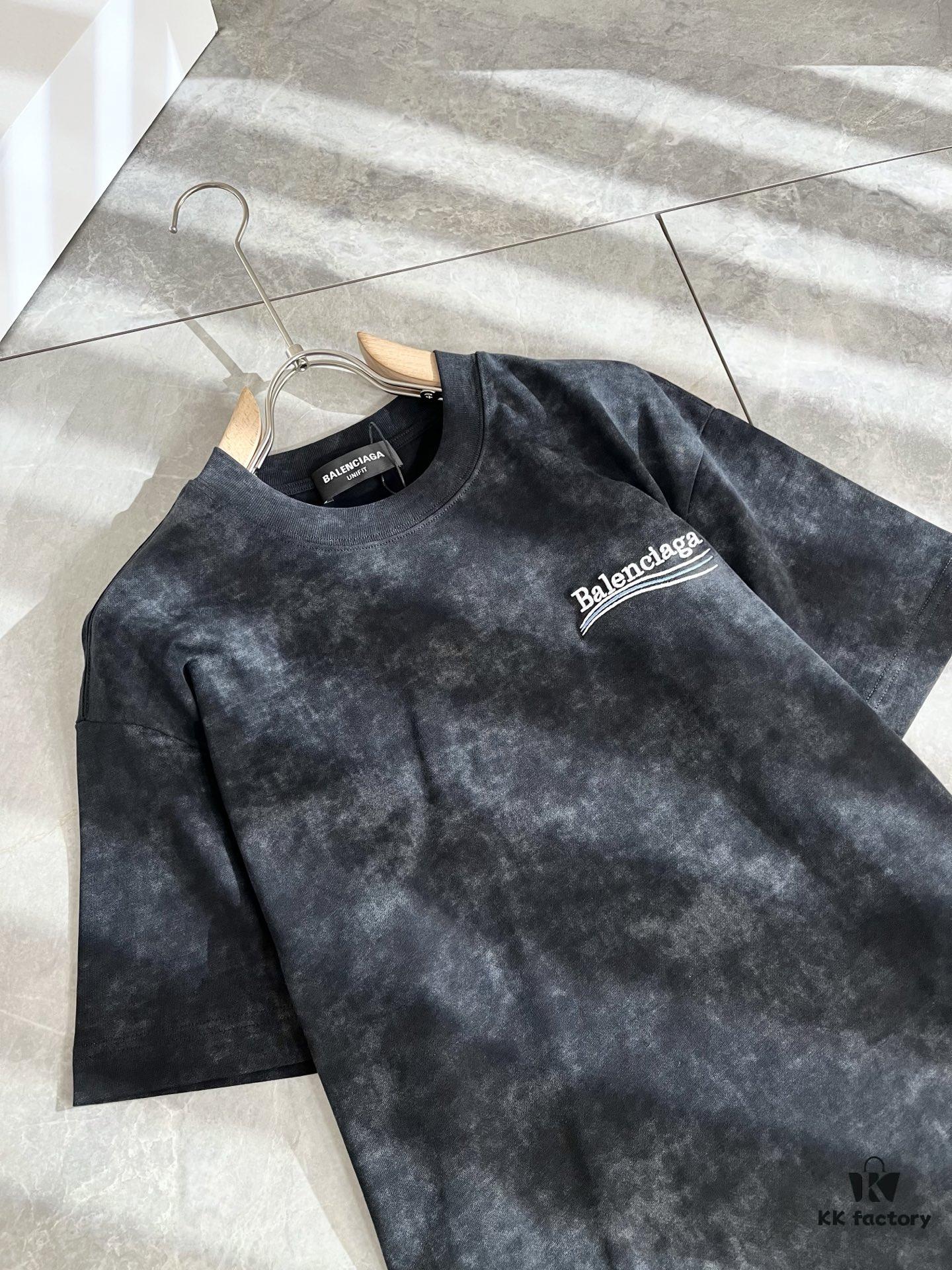 69319fd7ccd8ab3d7af9393f BALENCI*GA 2025 Spring/Summer New Unisex 👫 Short Sleeve T-Shirt with Runway Print and Embroidered Logo – Fashionable Casual Tee in Premium 260g Cotton