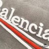 69319fdaccd8ab3d7af9396c BALENCIAGA 320g Washed Short-Sleeve T-Shirt with Wavy Coke Embroidery and Logo Design